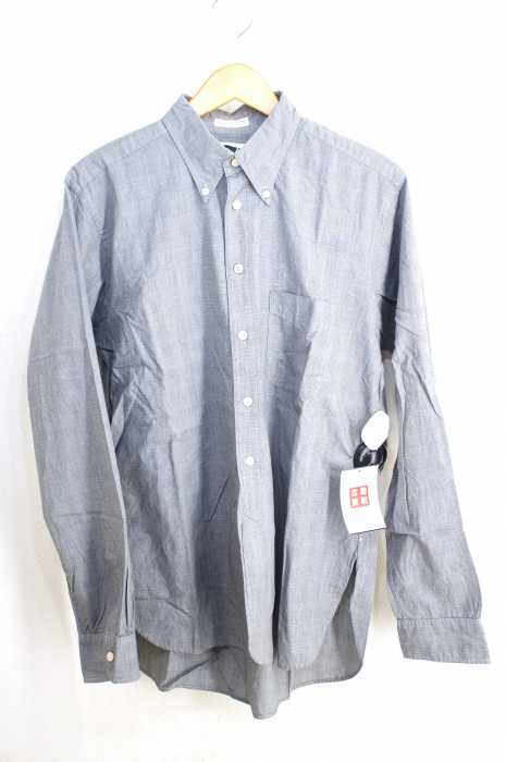 Engineered Garments （エンジニアードガーメンツ） グレンチェックマチ付きBDシャツ メンズ トップス