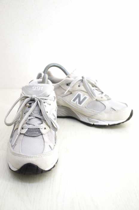 NEW BALANCE (ニューバランス) W991POW スウェードローカットスニーカー レディース シューズ