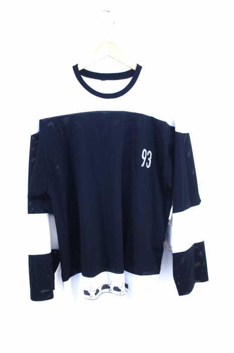 STAMPD （スタンプド） メッシュフットボールロングスリーブTシャツ メンズ トップス