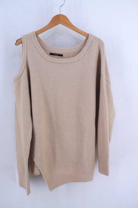 Kastane(カスタネ) 19AW モチモチ肩あき変形ニット レディース トップス
