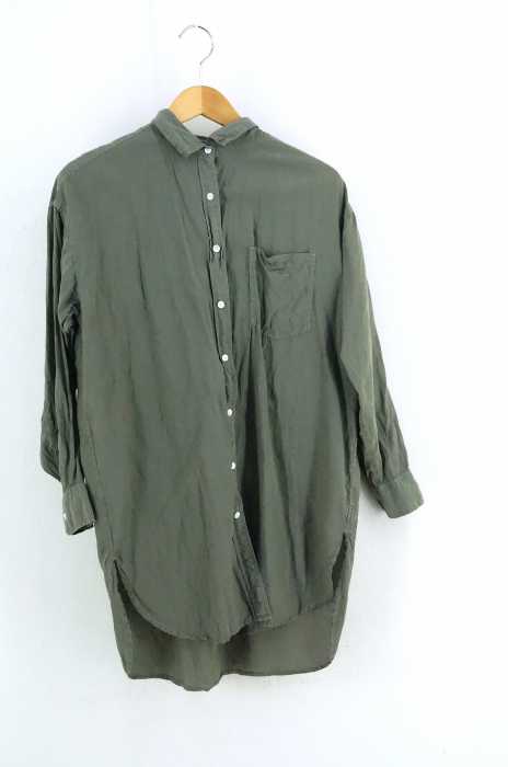 relume JOURNAL STANDARD （レリューム ジャーナルスタンダード） 19SS テンセル製品染めロングシャツ レディース トップス