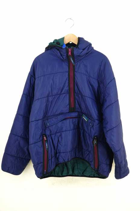 L.L.Bean （エルエルビーン） 90S PRIMALOFT 山ロゴ アノラックパーカー メンズ トップス
