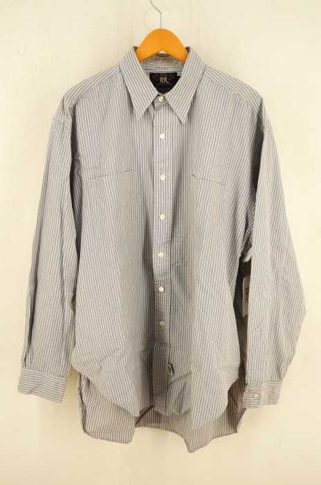 RRL RALPH LAUREN （ダブルアールエル ラルフローレン） ストライプ柄ボタンシャツ メンズ トップス