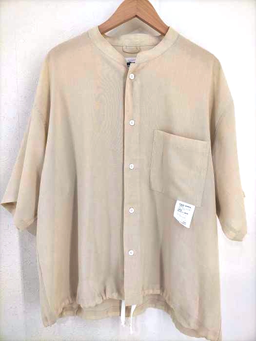 relume JOURNAL STANDARD（レリューム ジャーナルスタンダード） 20SS バンドカラー半袖シャツ メンズ トップス
