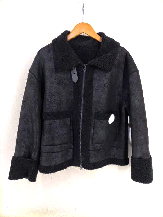 WIDE-CASUAL（ワイドカジュアル） 20AW Fake Mouton B3 JACKET メンズ アウター