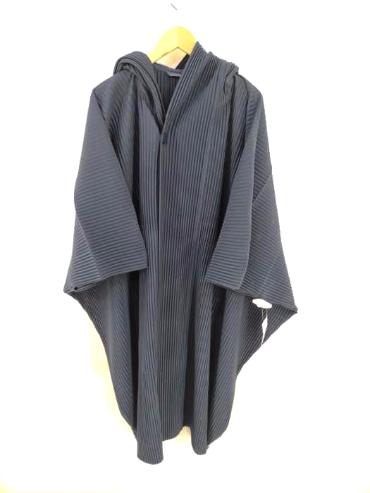 HOMME PLISSE ISSEY MIYAKE(オムプリッセ イッセイミヤケ) 21AW MONTHLY COLOR OCTOBER COAT MIDNIGHT BLUE メンズ アウター
