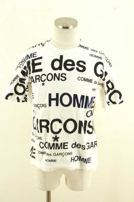 COMME des GARCONS HOMME (コムデギャルソンオム) AD2006 ロゴプリントTシャツ メンズ トップス