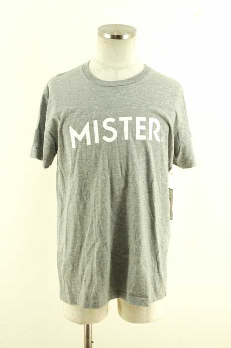 MR.GENTLEMAN （ミスタージェントルマン） 「MISTER」プリントTシャツ メンズ トップス