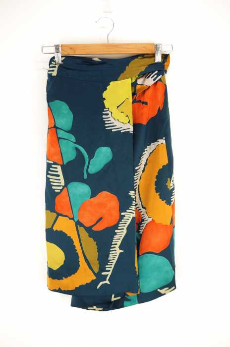 DRIES VAN NOTEN（ドリスヴァンノッテン） シルク地総柄スカート レディース スカート