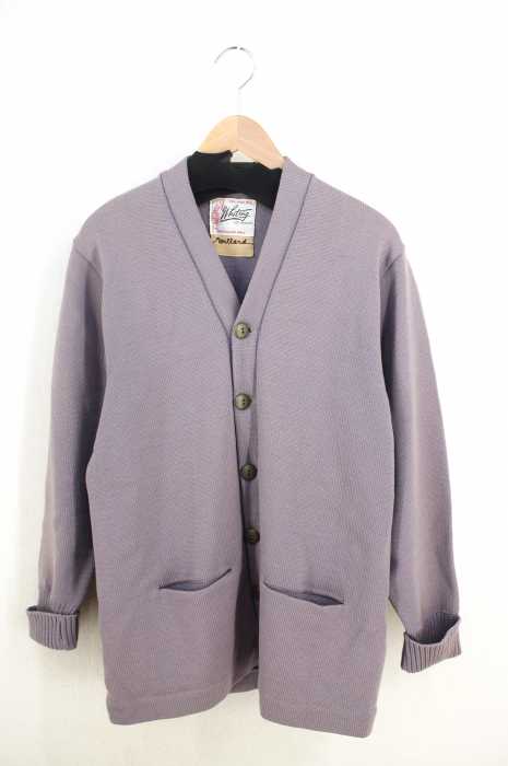 USED古着 (ユーズドフルギ) 60s Whiting 金ボタンカーディガン メンズ トップス