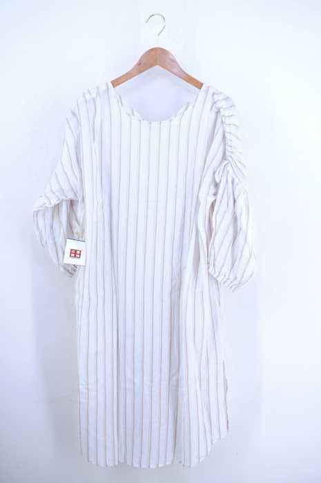 ViS (ビス) 19SS フレンチリネン混ワンピース レディース ワンピース