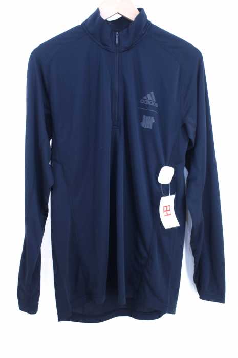 adidas × UNDEFEATED （アディダス アンディフィーテッド） TR 1/2 ZIP LS メンズ トップス