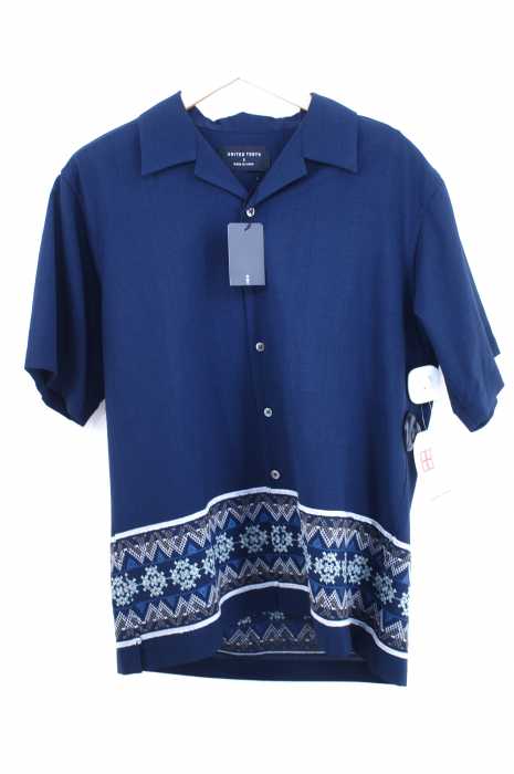 UNITED TOKYO （ユナイテッドトウキョウ） 19SS Embroidered shirt エンブロイダリーショートスリーブシャツ メンズ トップス
