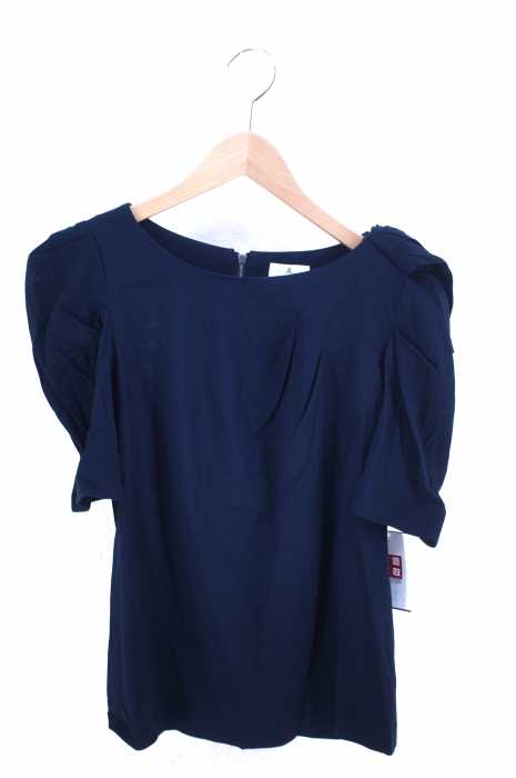 LANVIN en Bleu (ランバンオンブルー) アシンメトリスリーブトップス レディース トップス