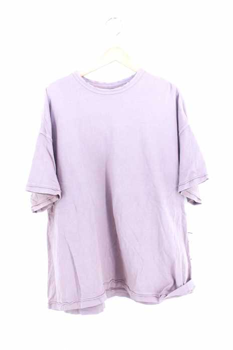 NUBIAN（ヌビアン） ダメージ加工ビッグTシャツ メンズ トップス
