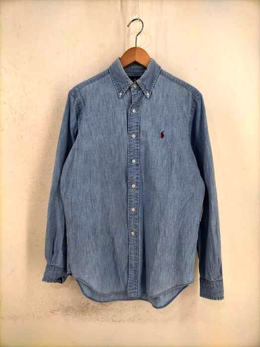 RALPH LAUREN（ラルフローレン） CLASSIC FIT デニムボタンダウンシャツ メンズ トップス