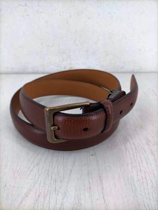 POLO RALPH LAUREN（ポロラルフローレン） カウレザーベルト メンズ ファッション雑貨
