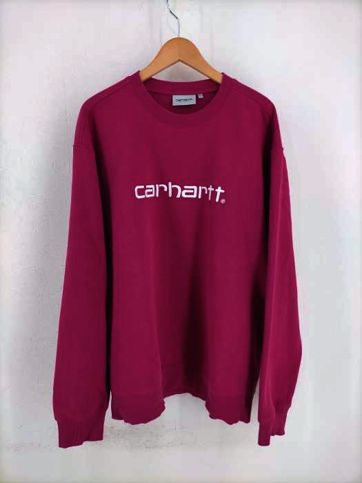 Carhartt（カーハート） ロゴ刺繍入りスウェット メンズ トップス
