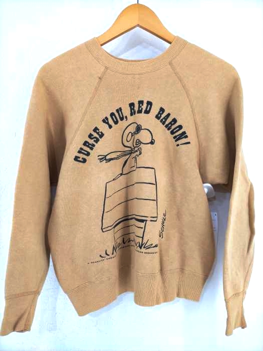 USED古着（ユーズドフルギ） 60S 1965コピーライト SNOOPY FLYING ACE スウェット メンズ トップス