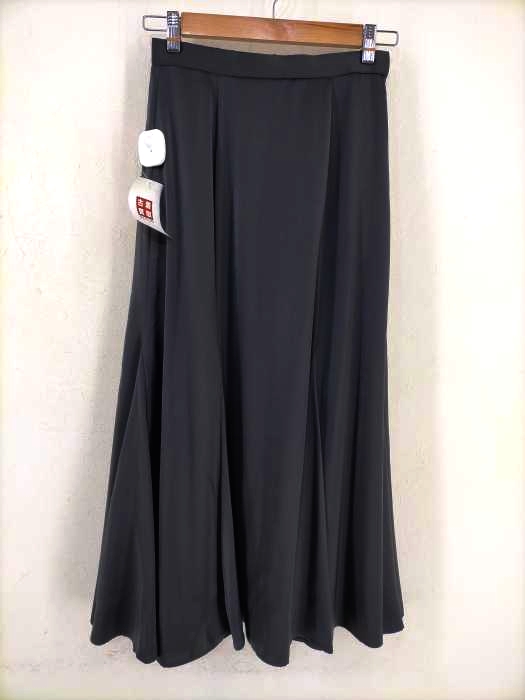 PLST（プラステ） 20AW サテンマキシ丈フレアスカート レディース スカート