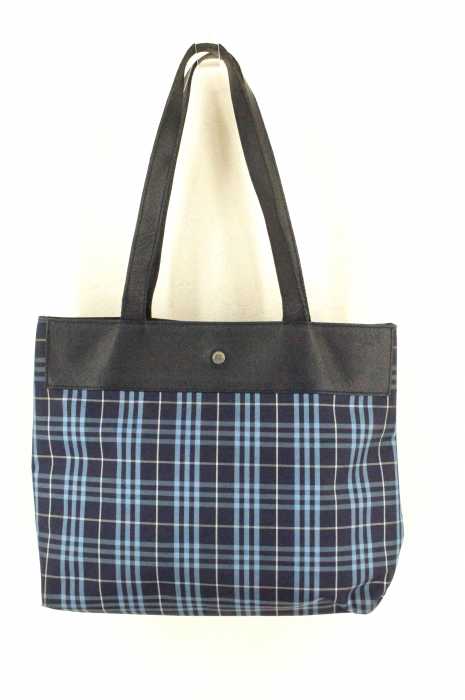 BURBERRY LONDON（バーバリーロンドン） レザー切替チェック柄トートバッグ レディース バッグ