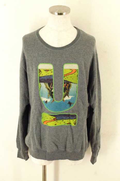 UNDERCOVER （アンダーカバー） 15AW クルーネックUプリントスウェットトップス メンズ トップス