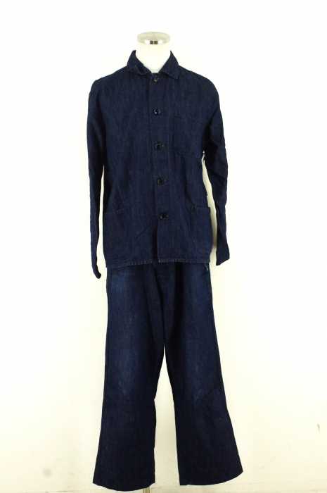 Black Sign ブラックサイン ボタンデニムジャケット デニムパンツ セットアップ メンズ パンツ ブランド古着買取販売バズストア