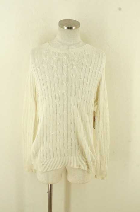 ROBERTO COLLINA （ロベルトコリーナ） CABLE CREW KNIT　ケーブルニット メンズ トップス