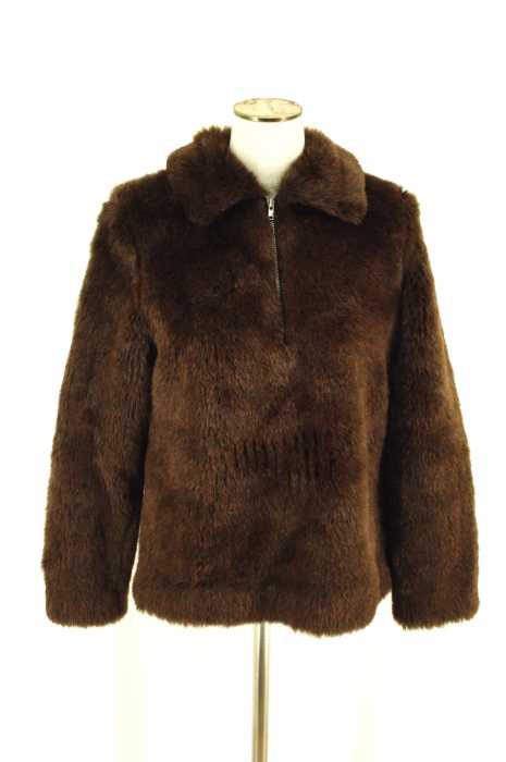 tricot COMME des GARCONS(トリココムデギャルソン) フェイクファープルオーバージャケット レディース アウター