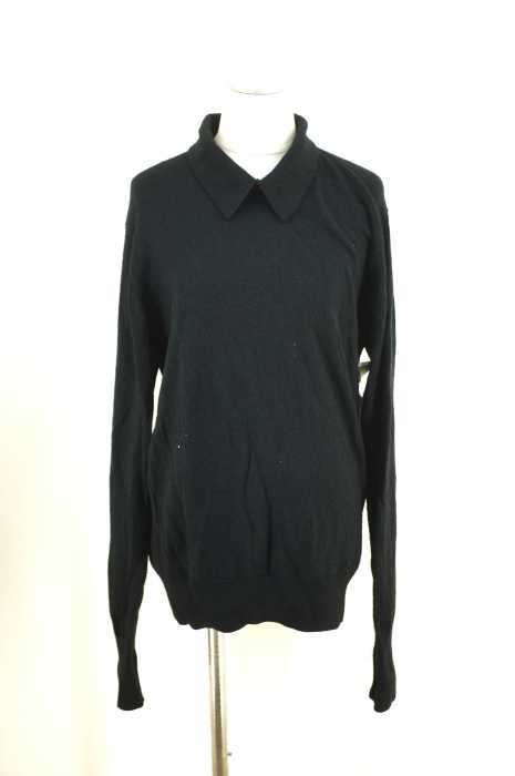 ISSEY MIYAKE (イッセイミヤケ) ウールポロニット レディース トップス