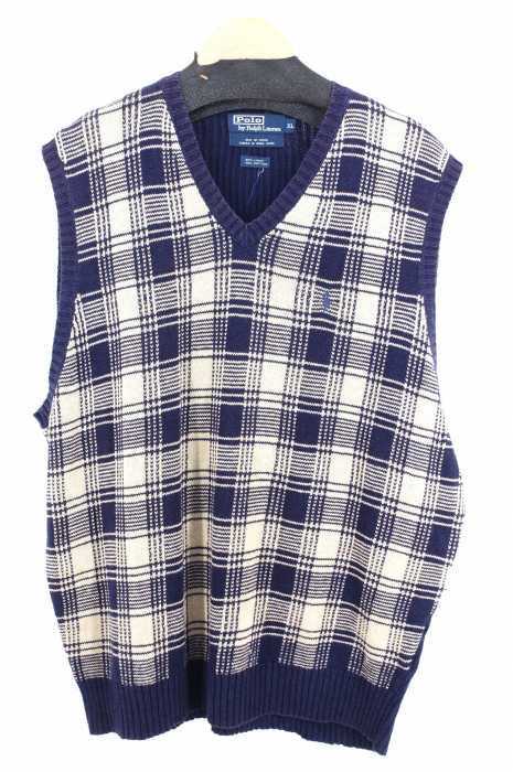 Polo by RALPH LAUREN （ポロバイラルフローレン） ニットベスト プルオーバー メンズ トップス