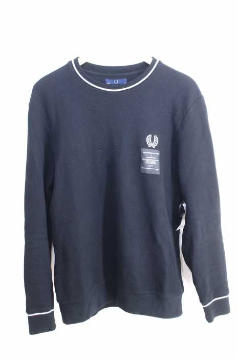 FRED PERRY × ART COMES FIRST(フレッドペリーアートカムズファースト) logo patch sweater メンズ トップス