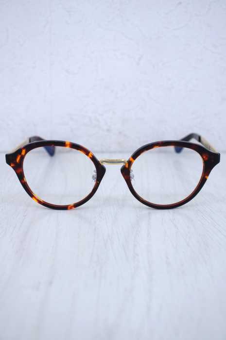 RUSTYNAIL（ラスティネイル） 1034 ベッコウ ボストン眼鏡 メンズ ファッション雑貨