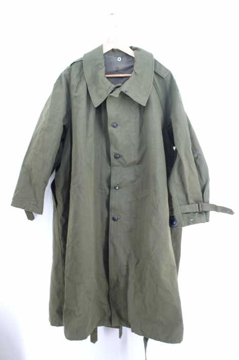 Used古着 ユーズドフルギ フランス軍 Ww2 モーターサイクルコート メンズ アウター ブランド古着買取販売バズストア