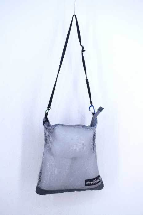 wildthings×say hello（ワイルドシングスセイハロー） メッシュショルダーバッグ メンズ バッグ