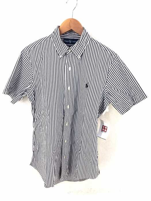 RALPH LAUREN（ラルフローレン） ロゴ刺繍　半袖ボタンダウンシャツ メンズ トップス
