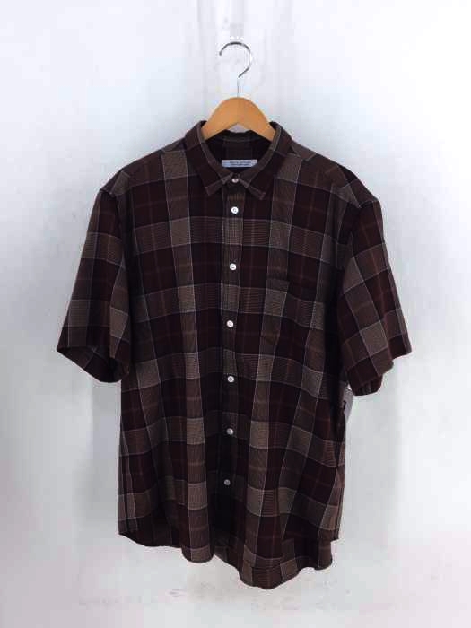 JOURNAL STANDARD（ジャーナルスタンダード） 19SS ソフトスムースチェック半袖シャツ メンズ トップス