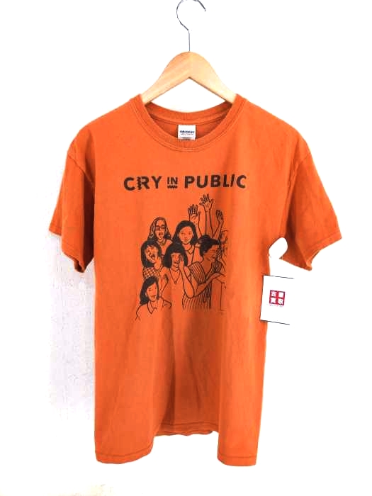 GILDAN(ギルダン) CRY in PUBLIC プリントTシャツ メンズ トップス
