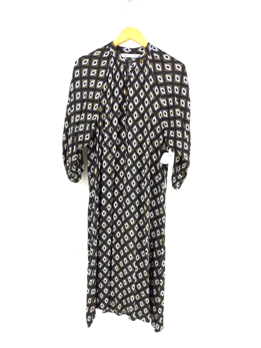 ZARA（ザラ） 総柄シャツワンピース レディース ワンピース