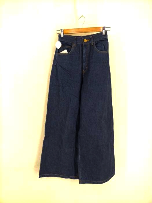 moussy(マウジー) DENIM WIDE デニムワイドパンツ レディース パンツ