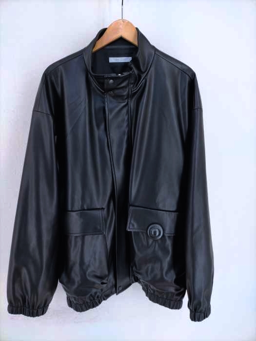 JOURNAL STANDARD（ジャーナルスタンダード） 21SS シンセティックレザー スタンドブルゾン メンズ アウター