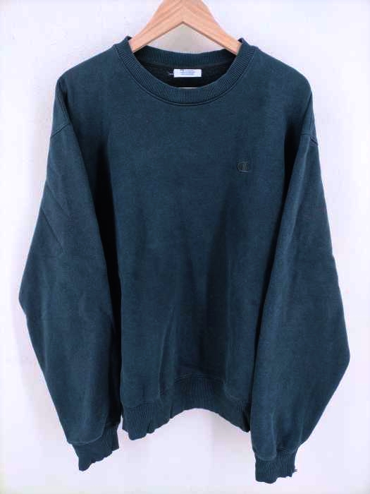 Champion（チャンピオン） ECO AUTHENTIC ロゴ刺繍入りスウェット メンズ トップス