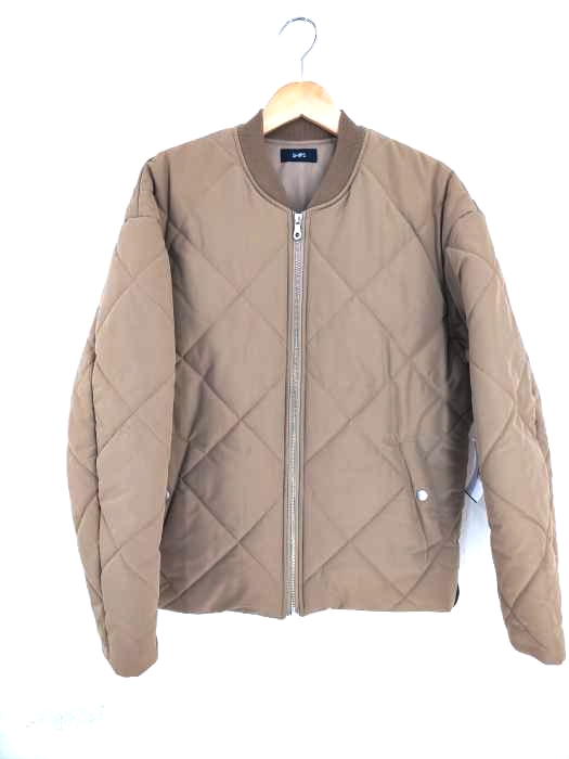 SHIPS（シップス） 20AW ビッグキルト 中綿 リブ ブルゾンジャケット メンズ アウター