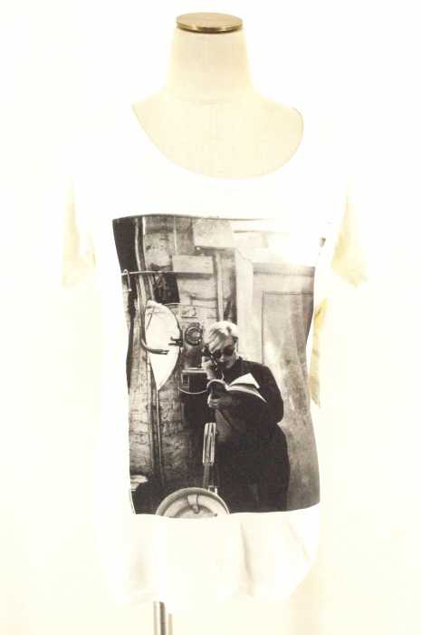 andy warhol by HYSTERIC GLAMOUR （アンディウォー ホル バイ ヒステリックグラマー） フォトTシャツ レディース トップス