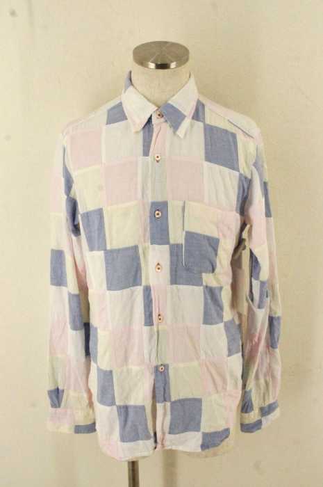 Engineered Garments (エンジニアードガーメンツ) パッチワークシャツ メンズ トップス
