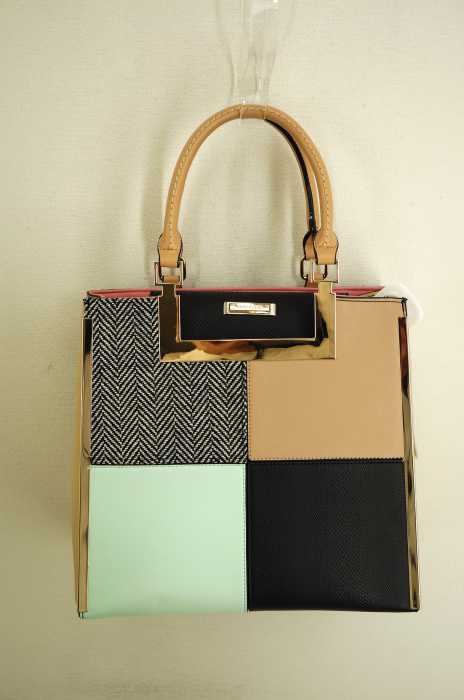 river　island 2WAYパッチワークショルダーバッグ レディース バッグ