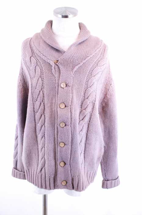 Used ブランド不明 ケーブルニットカーディガン メンズ トップス ブランド古着買取販売バズストア