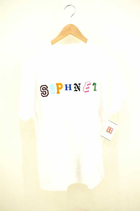 SOPHNET. （ソフネット） 17SS MULTI COLOR LOGO TEE メンズ トップス