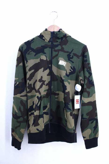 NIKE （ナイキ） カモフラ ジップアップパーカー メンズ トップス