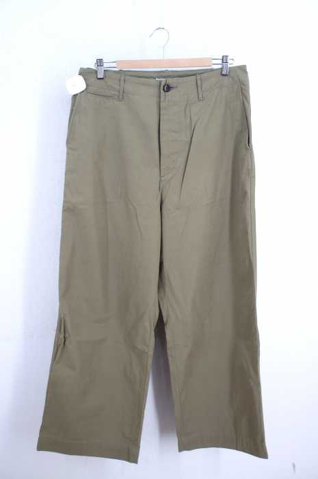 AURALEE （オーラリー） WASHED FINX LIGHT CHINO WIDE PANTS メンズ パンツ